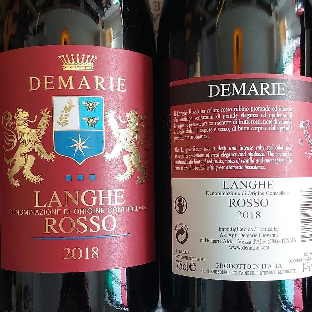 Langhe Rosso Demarie - Auguri