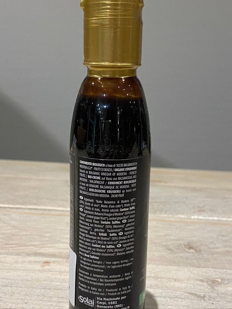 crema gourmet balsamico bosvruchten. - Auguri